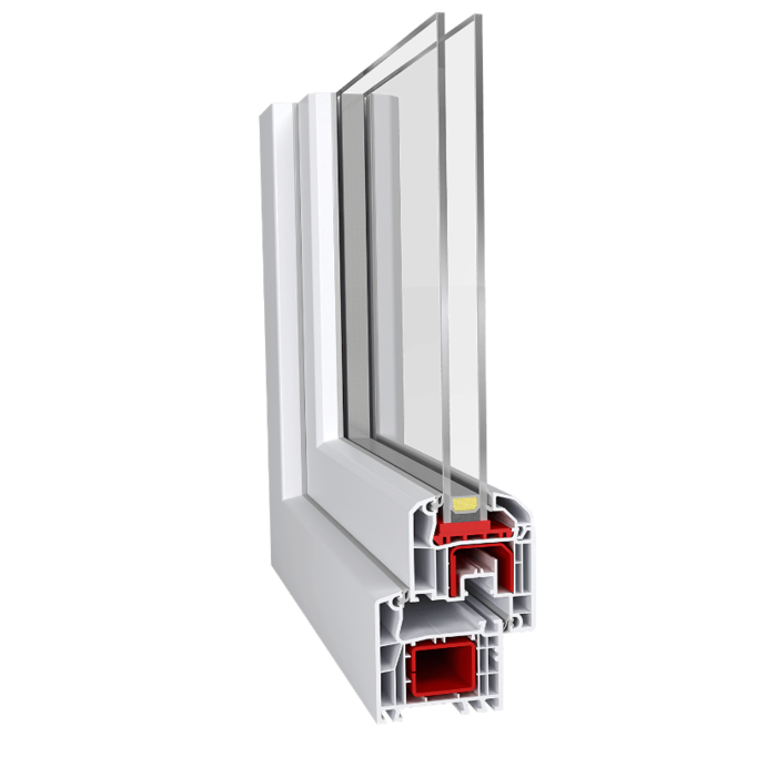 Acheter Fenêtre PVC Blanc PRIMO STANDARD 1 vantail ht 900 x L 500 - Ma Menuiserie Française