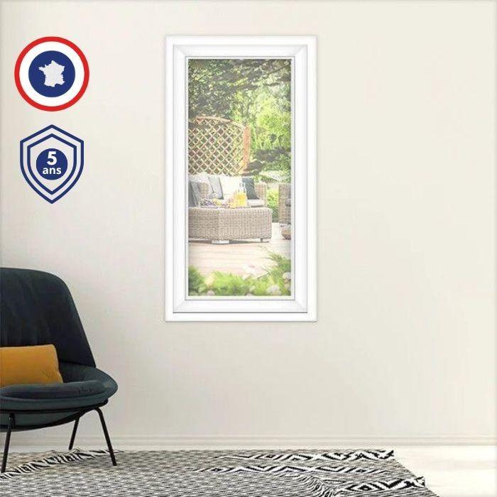 Acheter Chassis Fixe en dormant PVC gamme THERMIA sur mesure haute performance - Ma Menuiserie Française