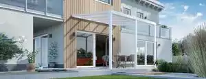 Pergola en Aluminium easy edition - blanche