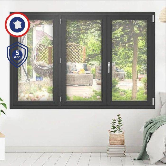 Acheter Fenêtre ALU Confort 3 vantaux sur mesure - Ma Menuiserie Française