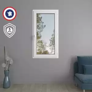 Fenêtre PVC Confort 1 vantail sur mesure