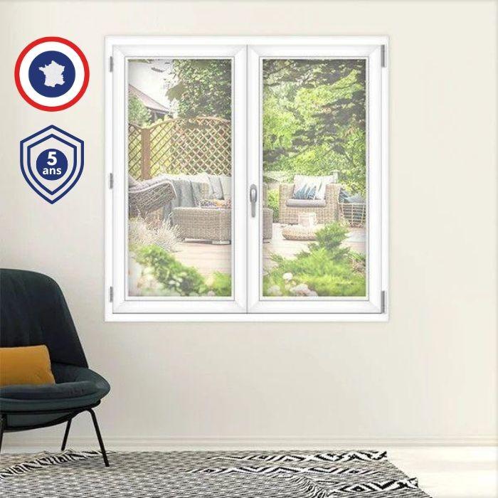 Acheter Fenêtre PVC Confort 2 vantaux sur mesure  - Ma Menuiserie Française