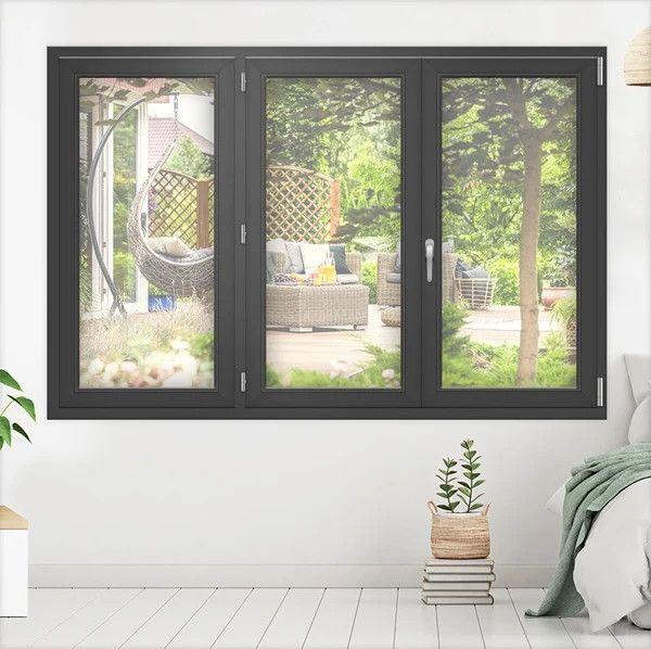 Acheter Fenêtre ALU Confort 3 vantaux sur mesure - Ma Menuiserie Française
