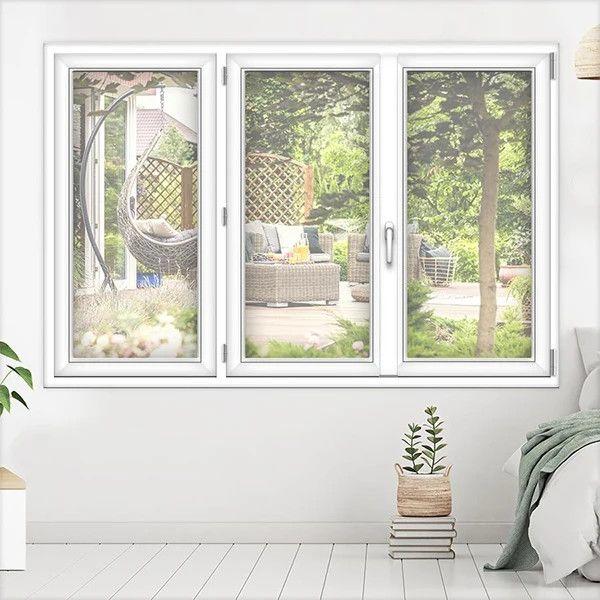 Acheter Fenêtre PVC sur-mesure - 3 vantaux - Gamme Confort - Ma Menuiserie Française