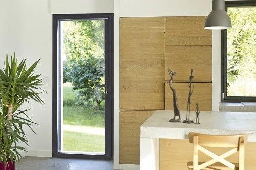 Acheter Porte Fenêtre ALU Confort 1 vantail sur mesure - Ma Menuiserie Française