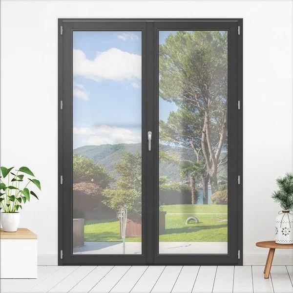 Acheter Porte Fenêtre ALU Confort 2 vantaux sur mesure - Ma Menuiserie Française