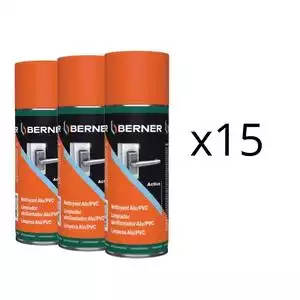 Nettoyant Actif Berner pour aluminium et PVC (25 unités)