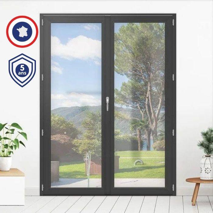 Acheter Porte Fenêtre ALU Confort 2 vantaux sur mesure - Ma Menuiserie Française