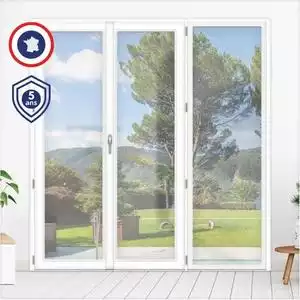 Porte fenêtre PVC CONFORT 3 VANTAUX sur mesure