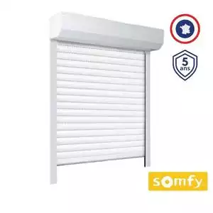 Volet roulant sur mesure RENOVATION lame Aluminium motorisation SOMFY